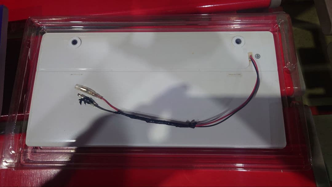 AIR 字光式ナンバープレート