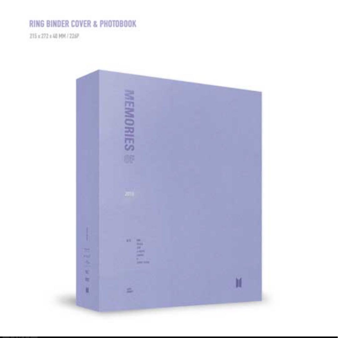 BTS MEMORIES 2018 リングバインダー & フォトブック DVD