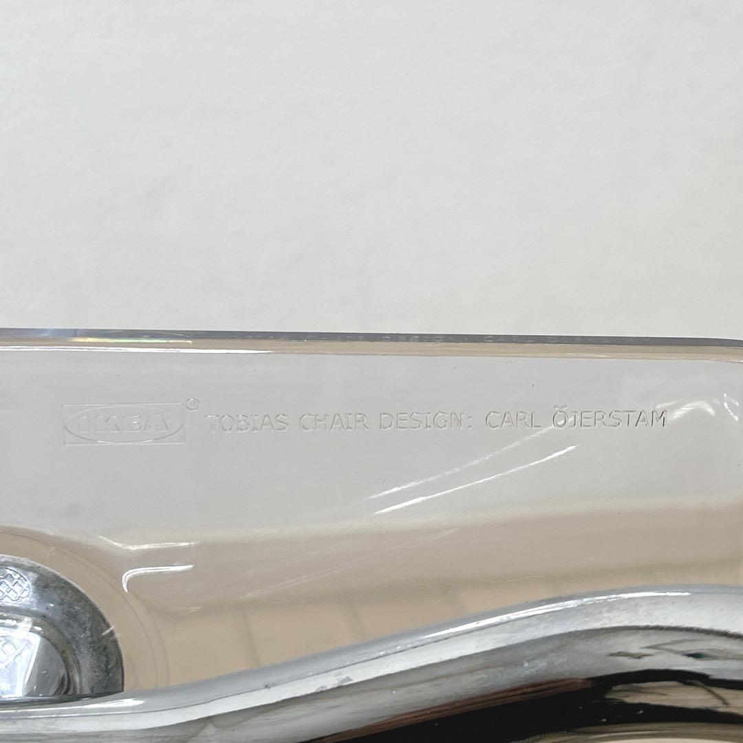 IKEA TOBIAS トービアス ダイニングチェア 椅子 クリア 透明