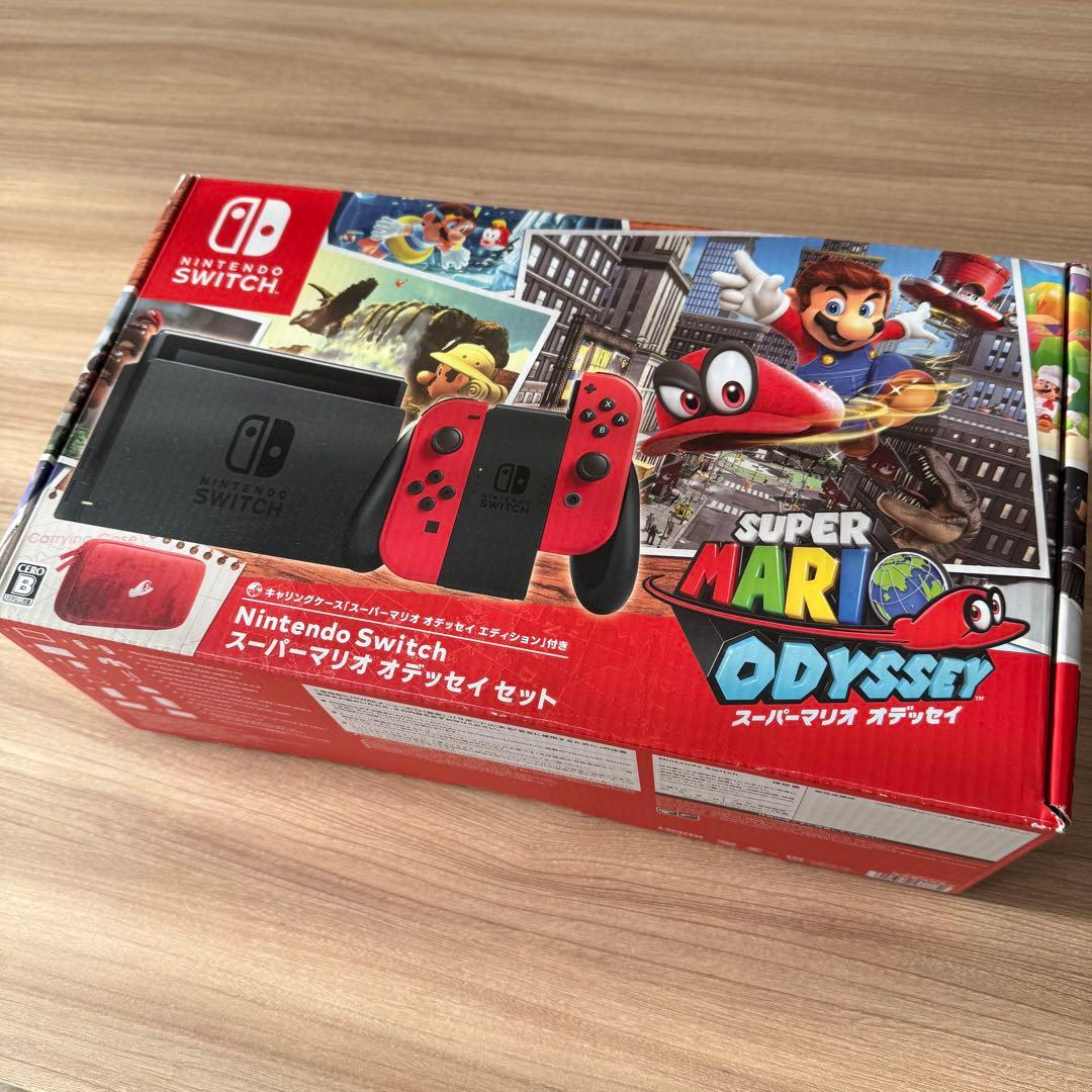 Nintendo Switch スーパーマリオ オデッセイセット　ソフト無