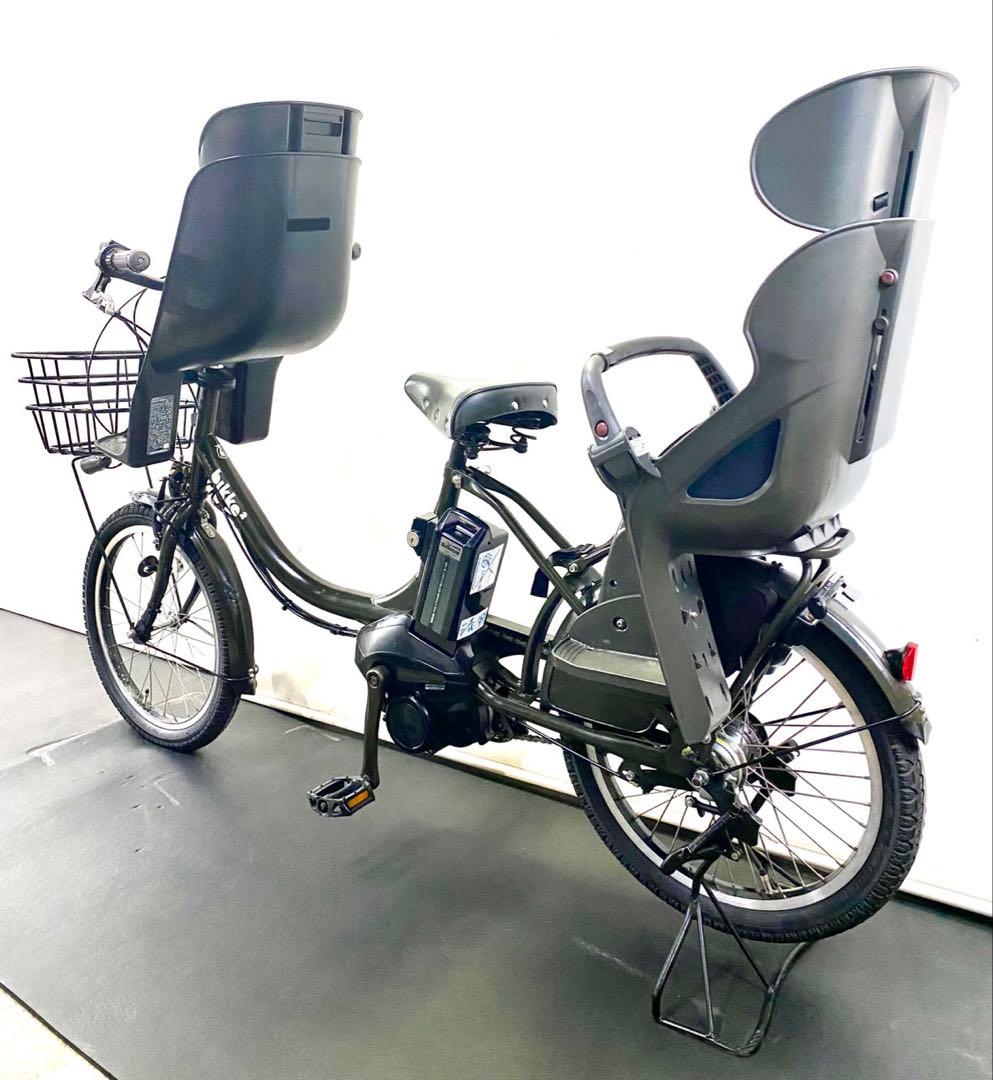 1年保証 送料無料　ブリヂストン　ビッケ　20インチ　カーキ　電動アシスト自転車