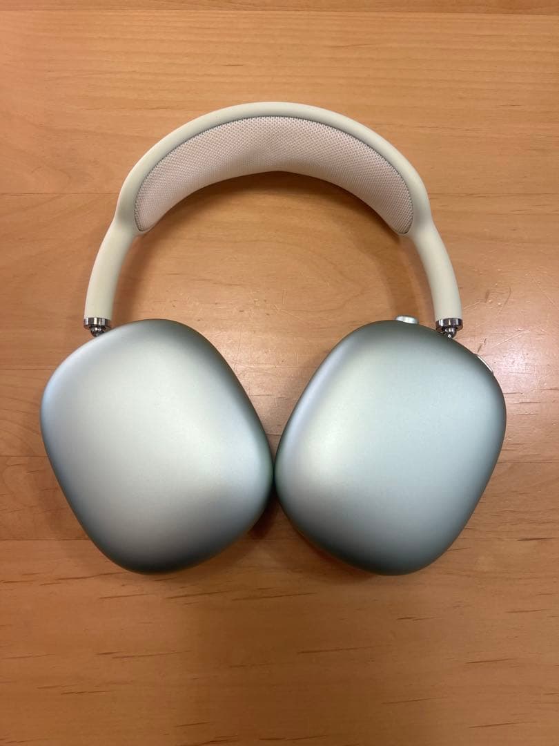 【美品】AirPods Max グリーン 動作確認のみ 使用1回 箱付