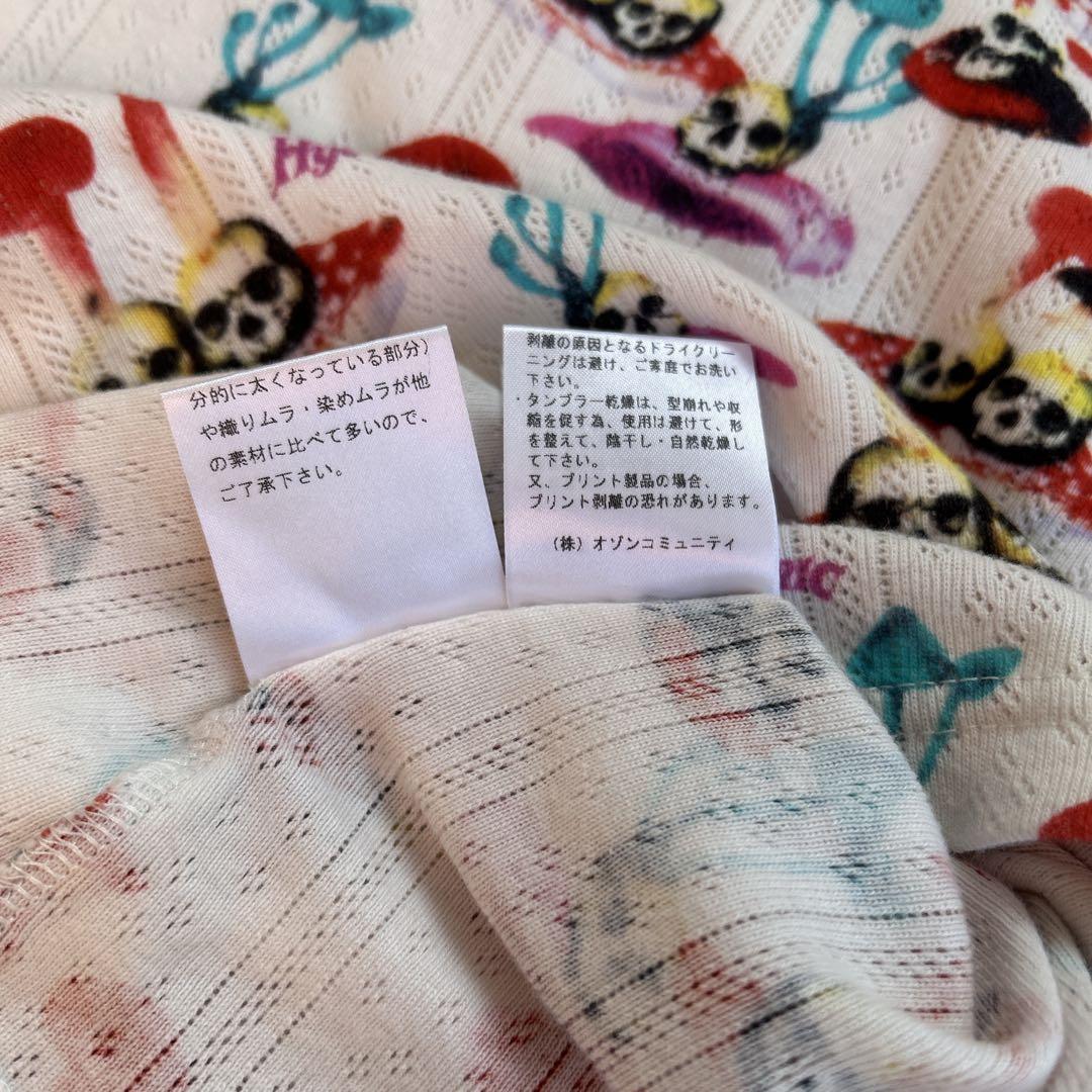 【美品】ヒステリックグラマー hysteric glamour スカルキノコ長袖