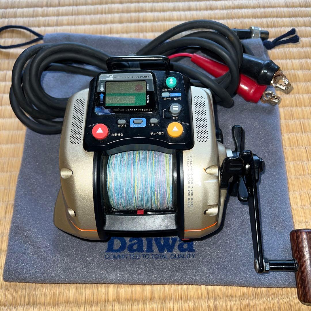 Daiwa ss.50 TANAKOMイカ名人電動リール 専用収納袋付き