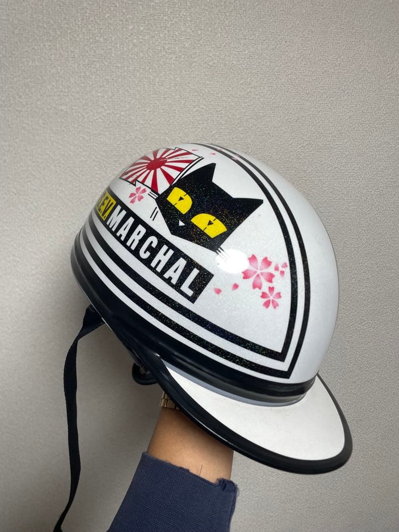 コルク半 三ボタン マーシャル 白