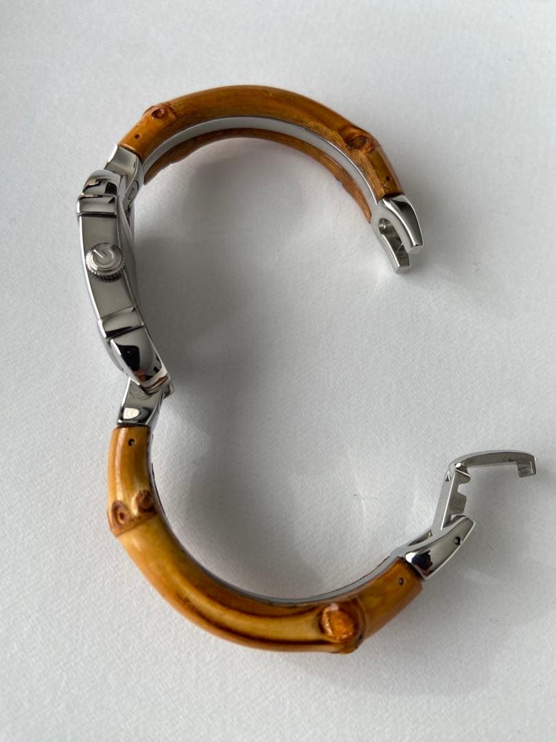 GUCCI グッチ 6800L バンブーバングル レディース 腕時計