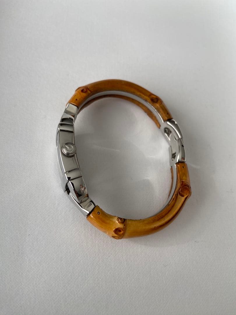 GUCCI グッチ 6800L バンブーバングル レディース 腕時計