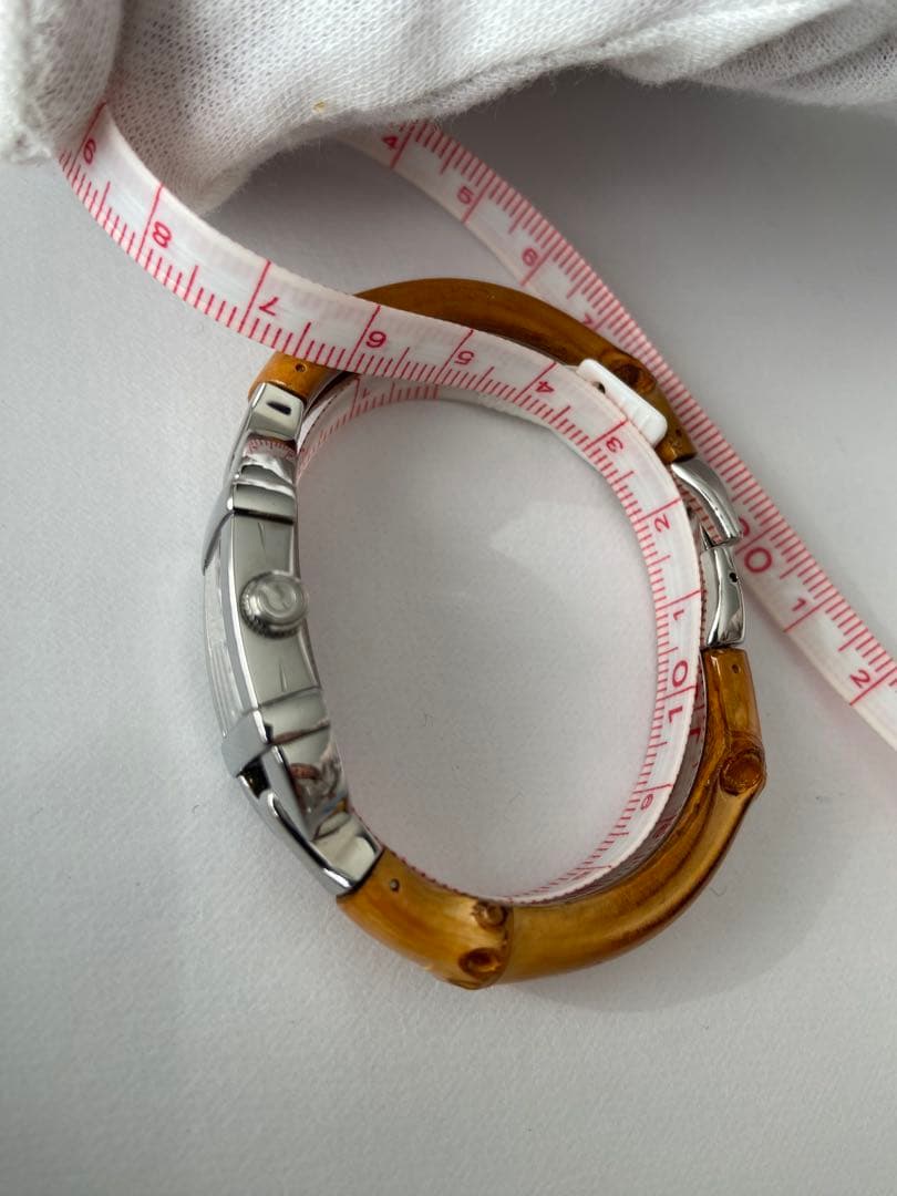 GUCCI グッチ 6800L バンブーバングル レディース 腕時計