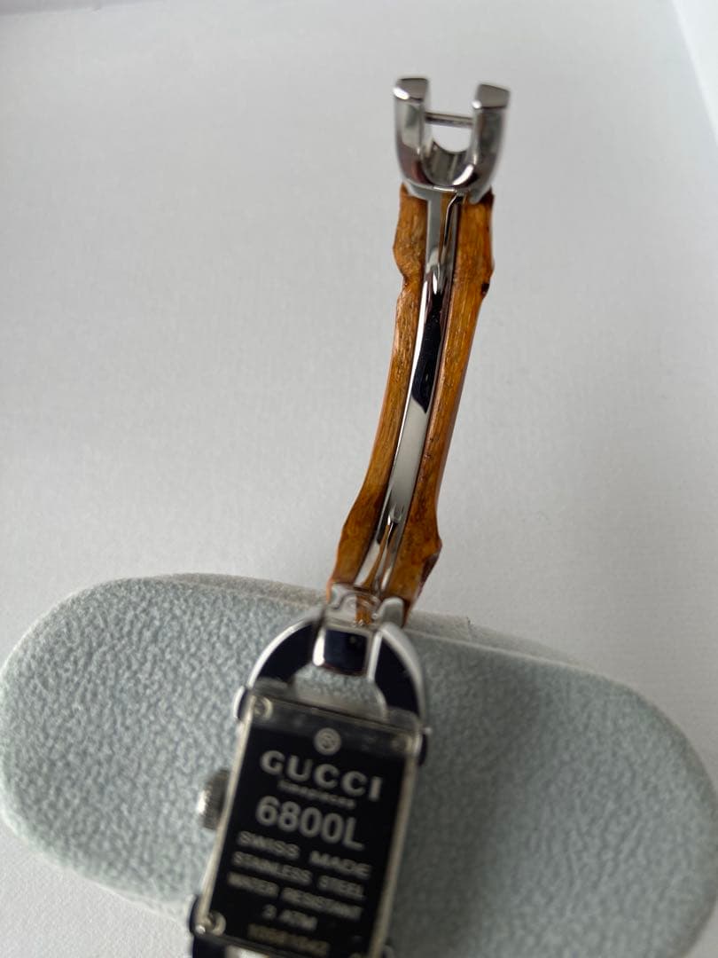 GUCCI グッチ 6800L バンブーバングル レディース 腕時計