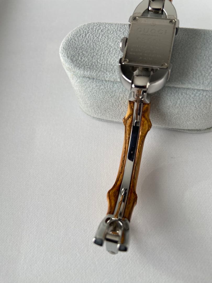 GUCCI グッチ 6800L バンブーバングル レディース 腕時計