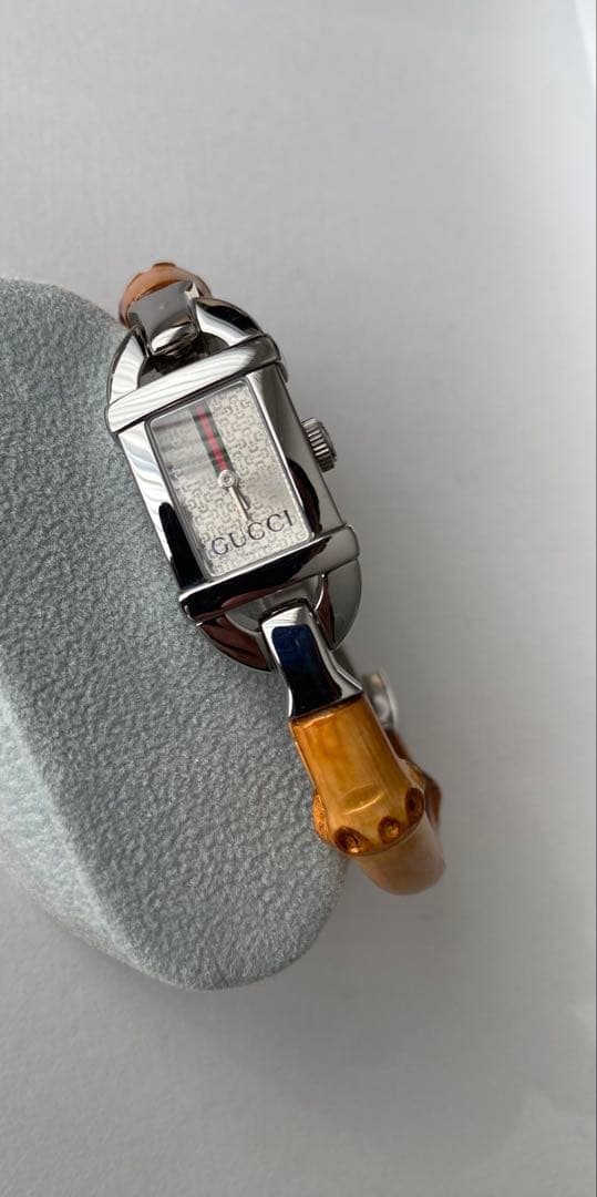 GUCCI グッチ 6800L バンブーバングル レディース 腕時計