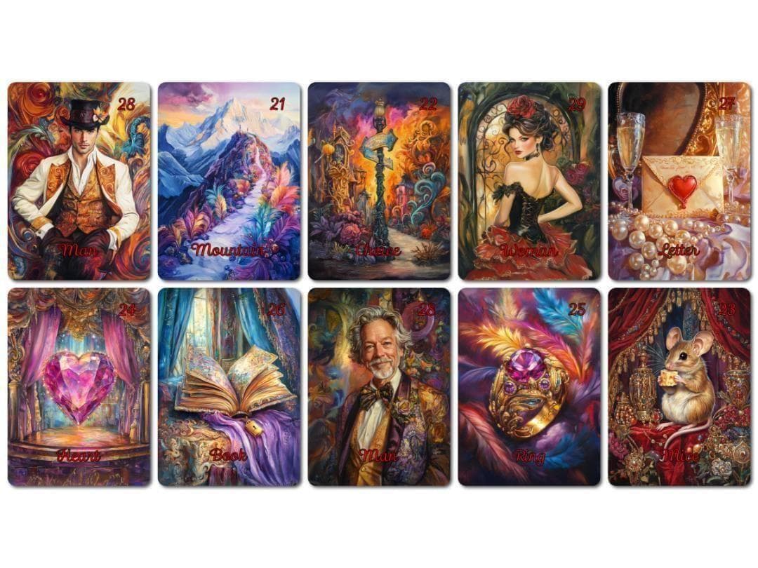 【正規品ルノルマンカード】超美麗✨バーレスクスタイルの華麗なるルノルマン