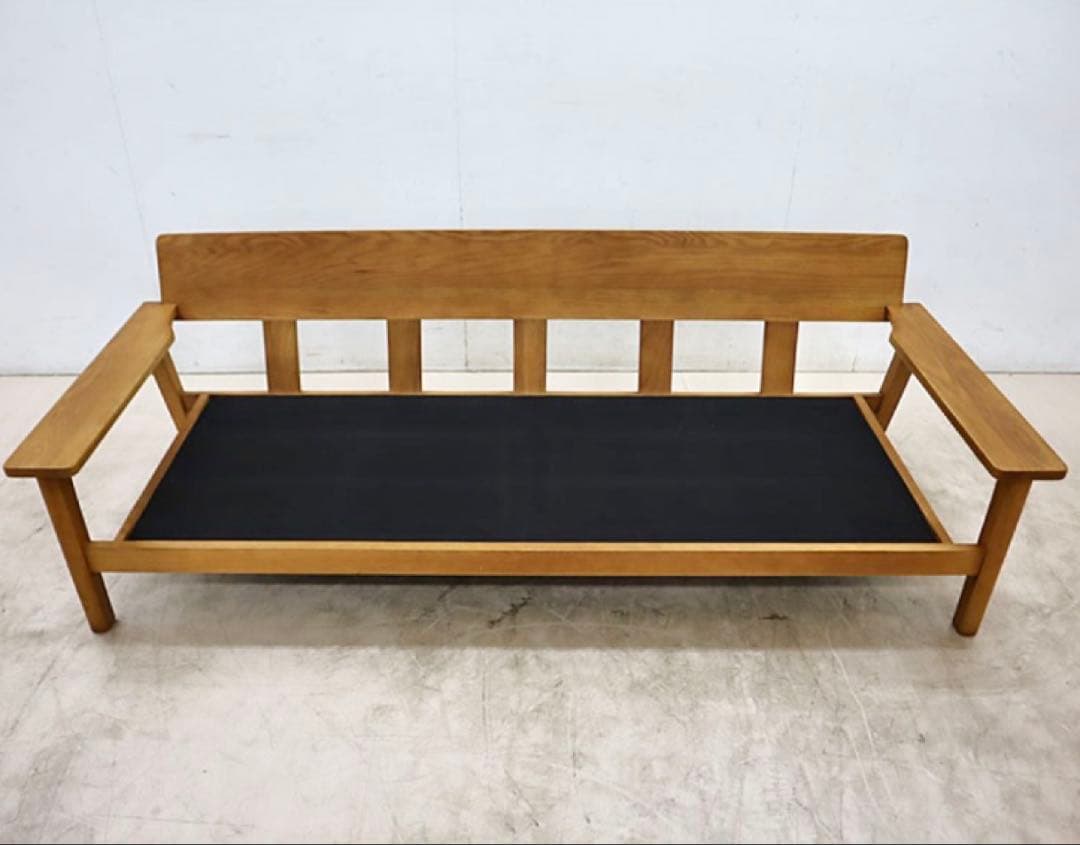 展示品 unico ウニコ KIRP キルプ3人掛けソファ　ウッドフレーム