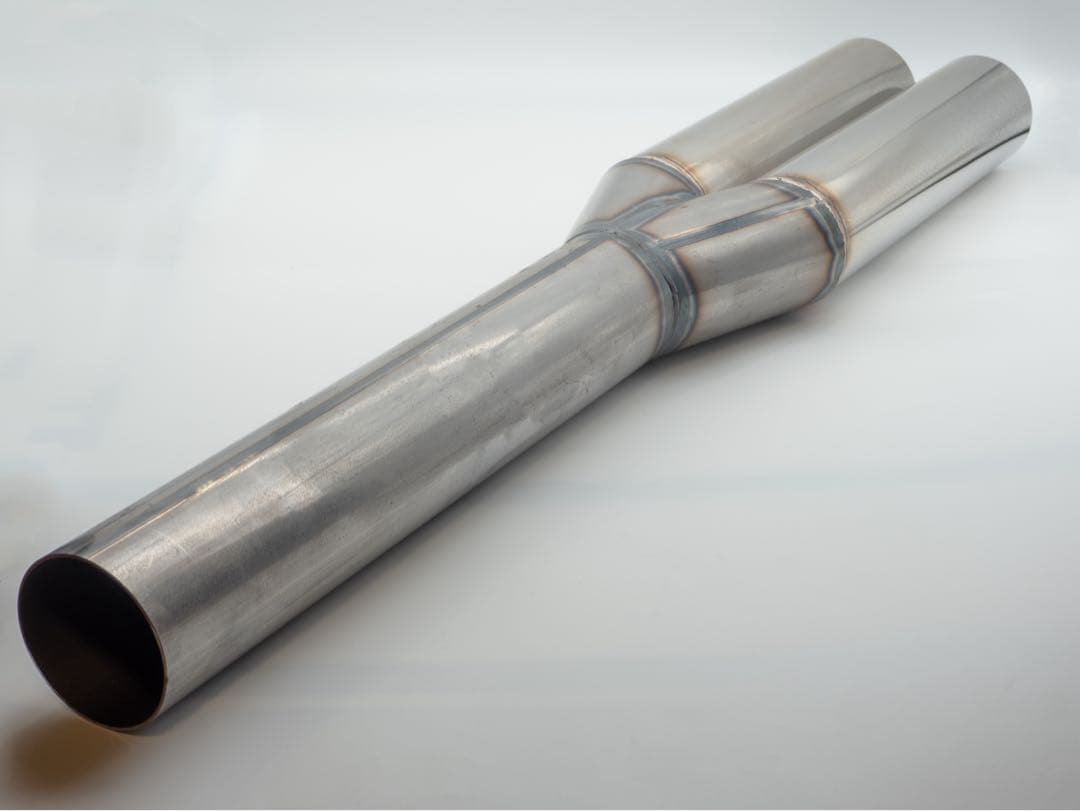 デュアルマフラー 76.3Φ 汎用　ワンオフ　マフラー