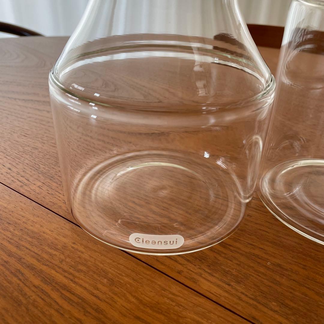 <希少美品>　クリンスイ　ガラス浄水器　JP101-C