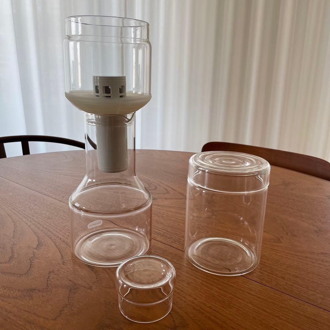 <希少美品>　クリンスイ　ガラス浄水器　JP101-C