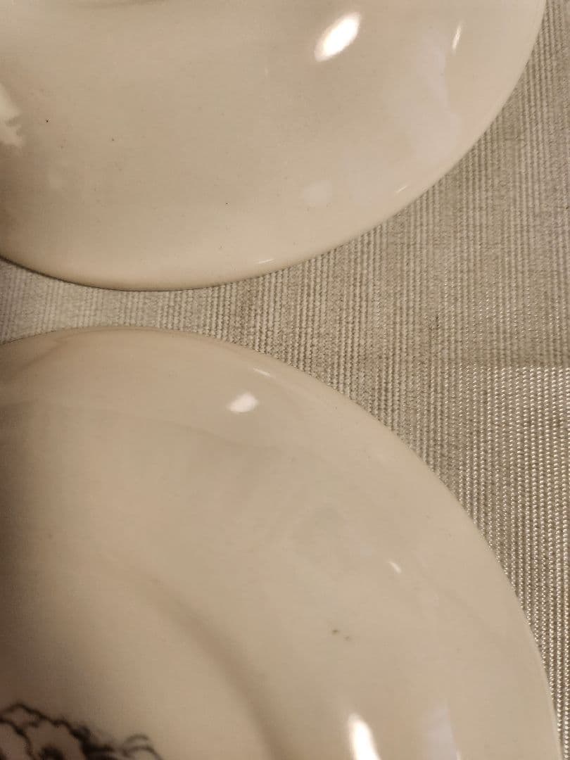 burleigh バーレイ キャリコ プレート 4個