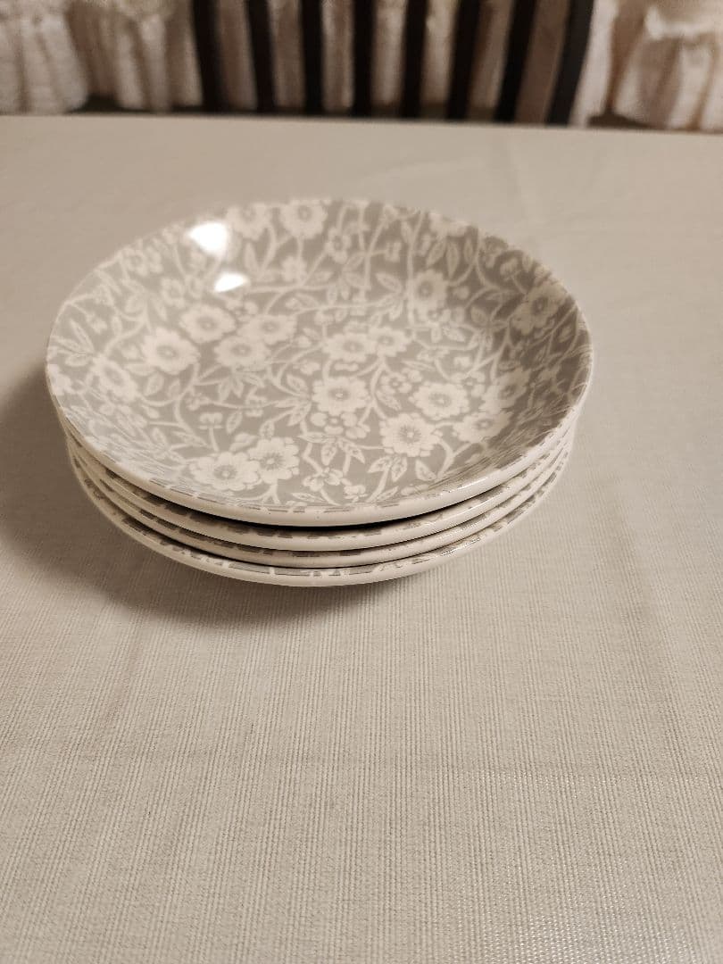 burleigh バーレイ キャリコ プレート 4個