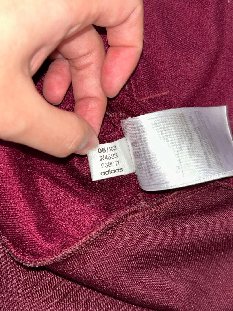 アディカラー クラシックス ファイヤーバード トラックトップ（ジャージ）マルーン