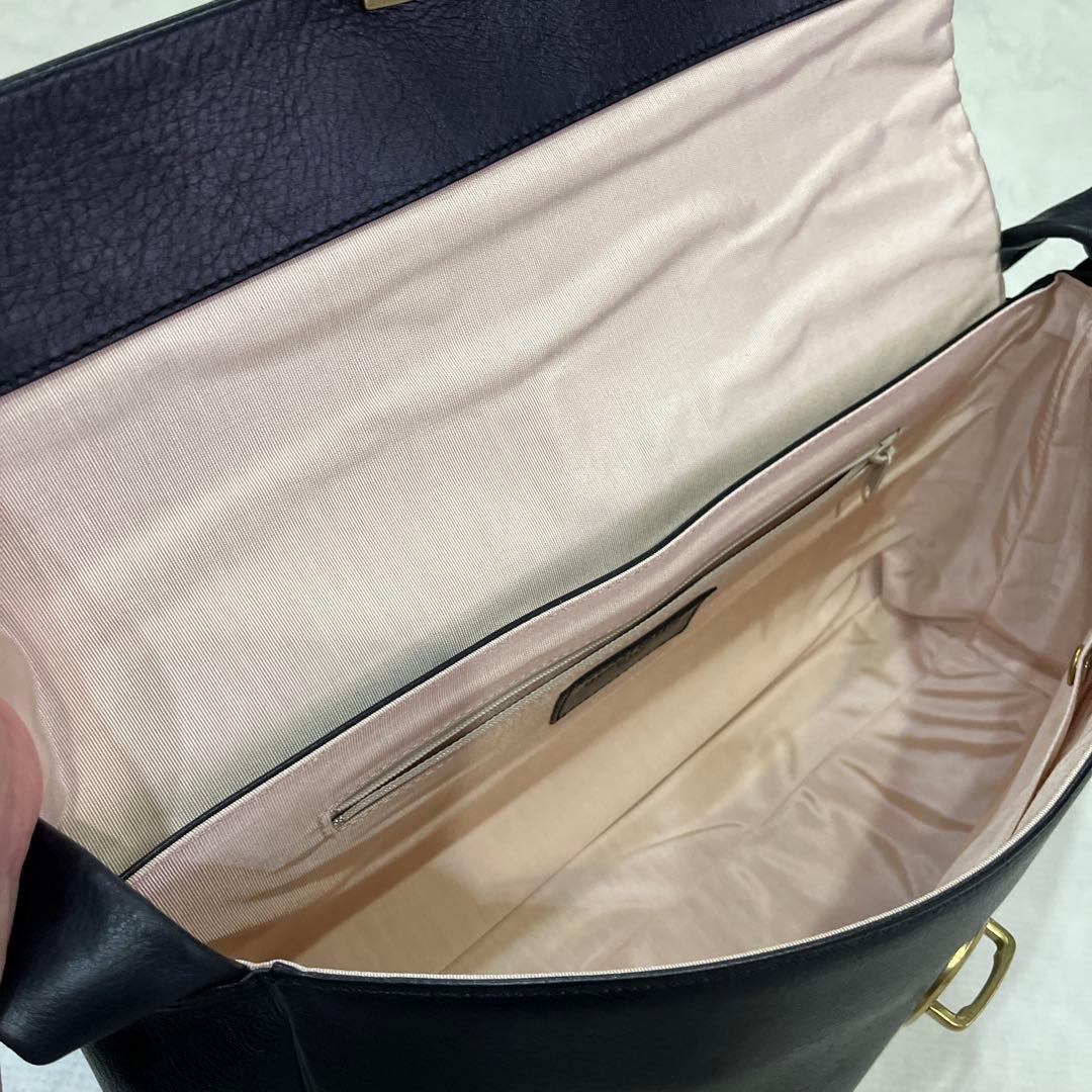 TSUMORI CHISATO ツモリチサト　レザーショルダーバッグ　ラム革