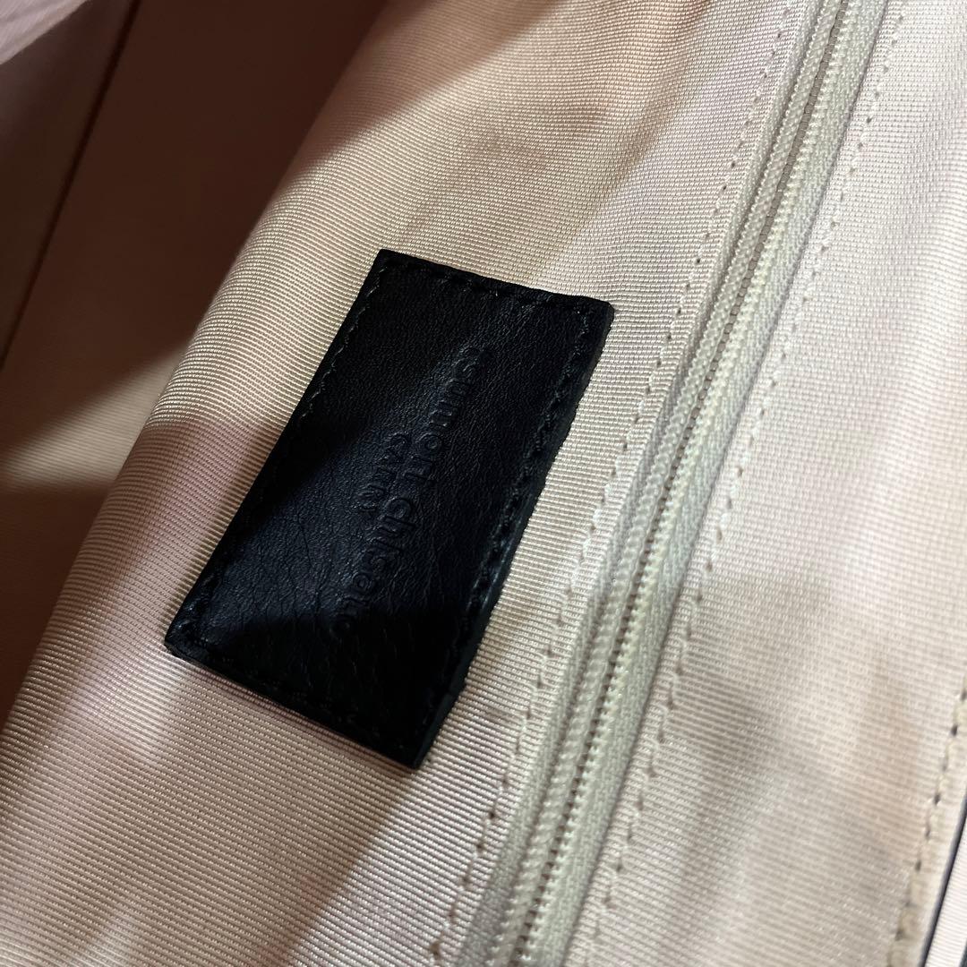 TSUMORI CHISATO ツモリチサト　レザーショルダーバッグ　ラム革