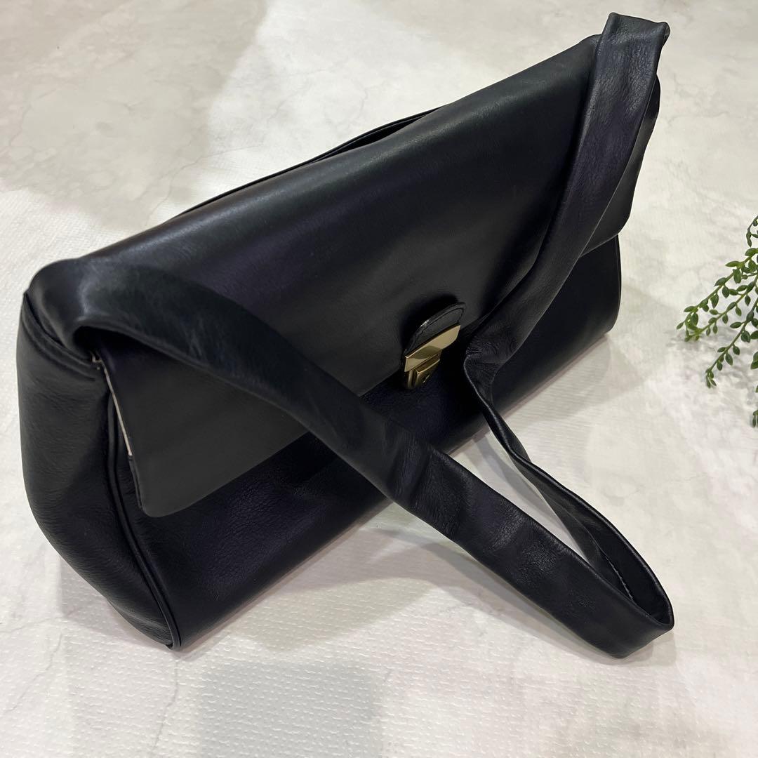 TSUMORI CHISATO ツモリチサト　レザーショルダーバッグ　ラム革