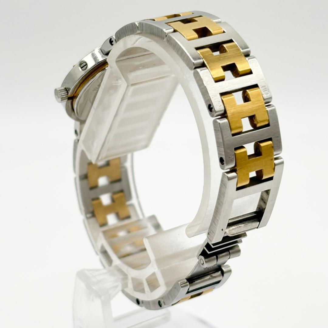 303●美品● HERMES エルメス クリッパー レディース アイボリー