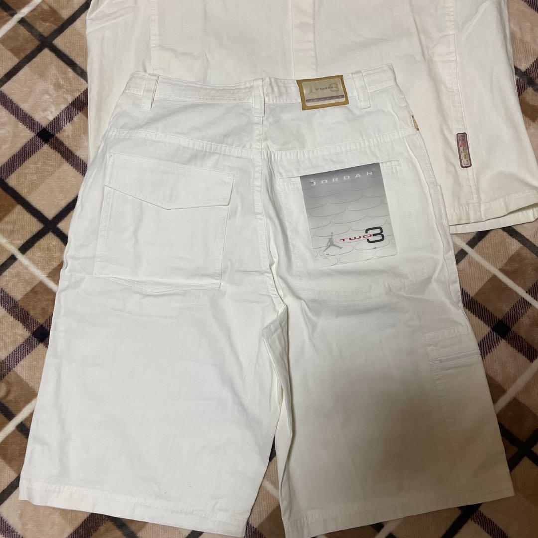 AIR JORDAN セットアップ　白　B系