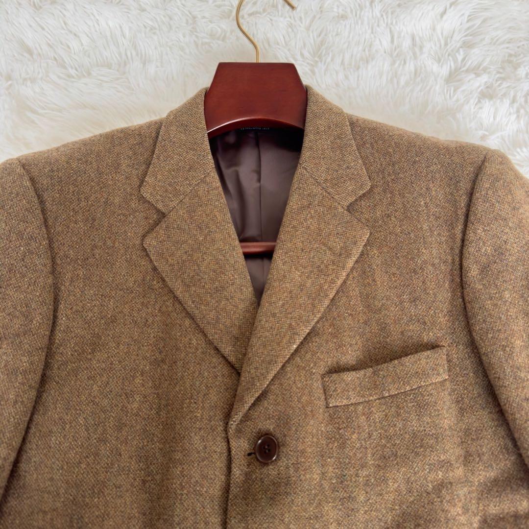 希少✨ブルックスブラザーズ✨テーラードジャケット　ツイード　アルパカ混　カーキ