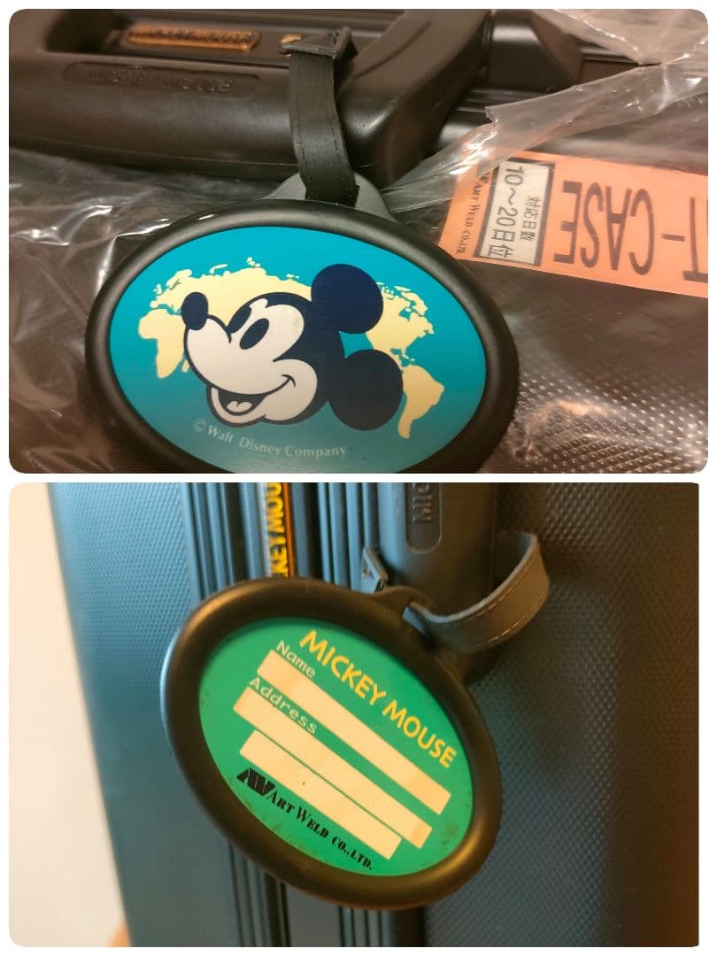 希少！特大！大容量101L ミッキー キャリーケース ABS樹脂 7.1kg