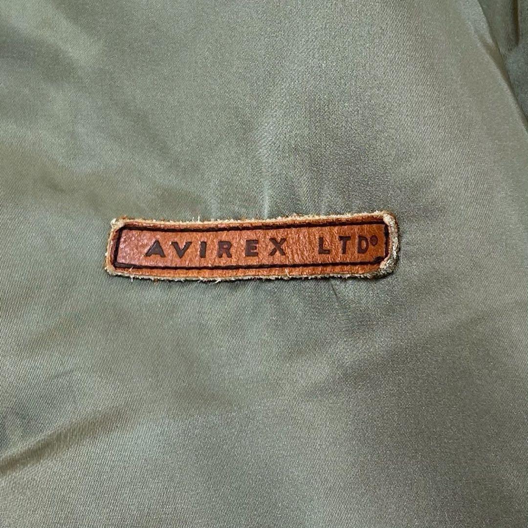 AVIREX アヴィレックス 胸タグ アーチロゴ MA-1 フライトジャケット