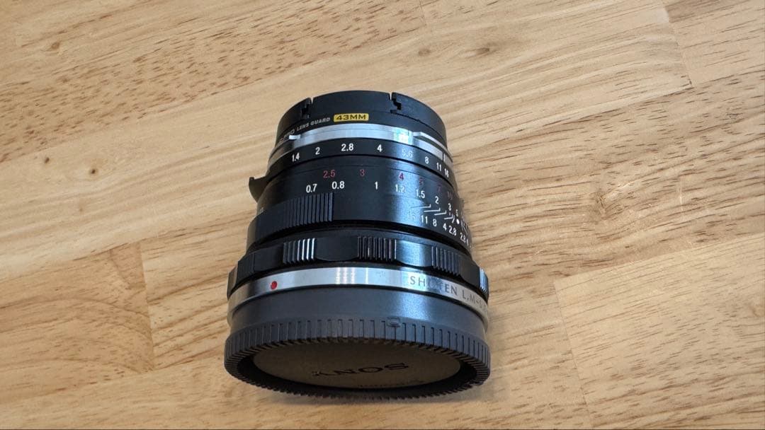 NOKTON Classic 40mm F1.4SCVM+SHOTENeマウント