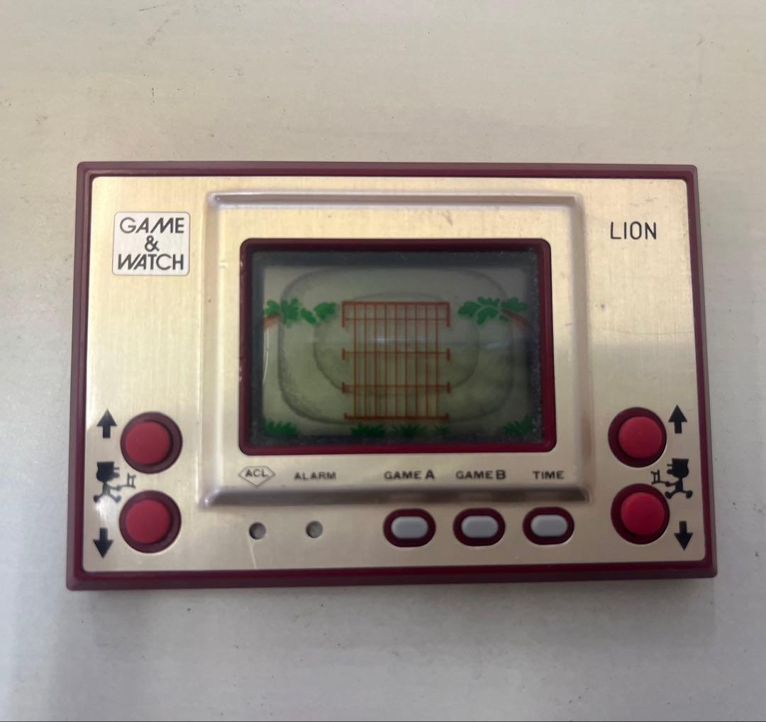 GAME & WATCH GOLD LION (アラーム付)