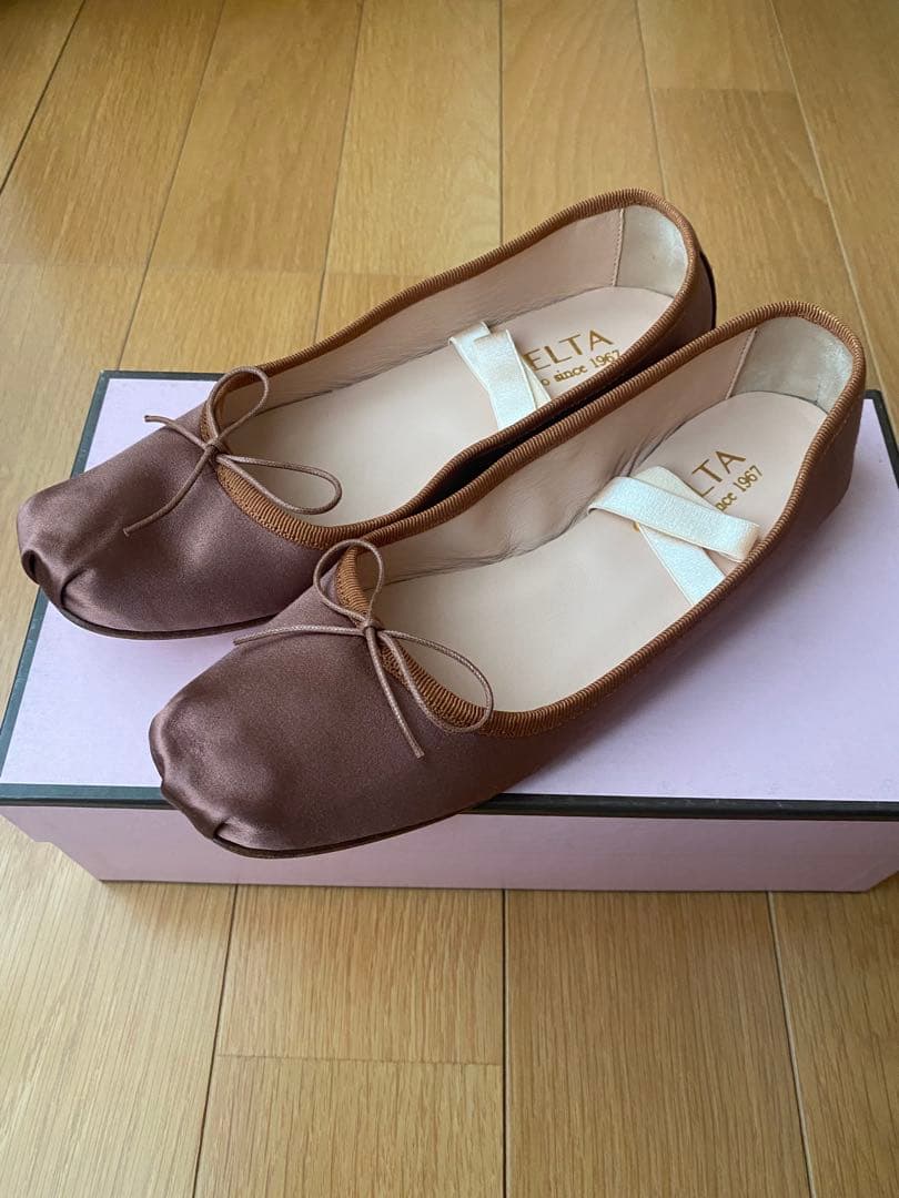 ◇PLAGE購入◇SPELTA/スペルタ　サテンブラウン37サイズ