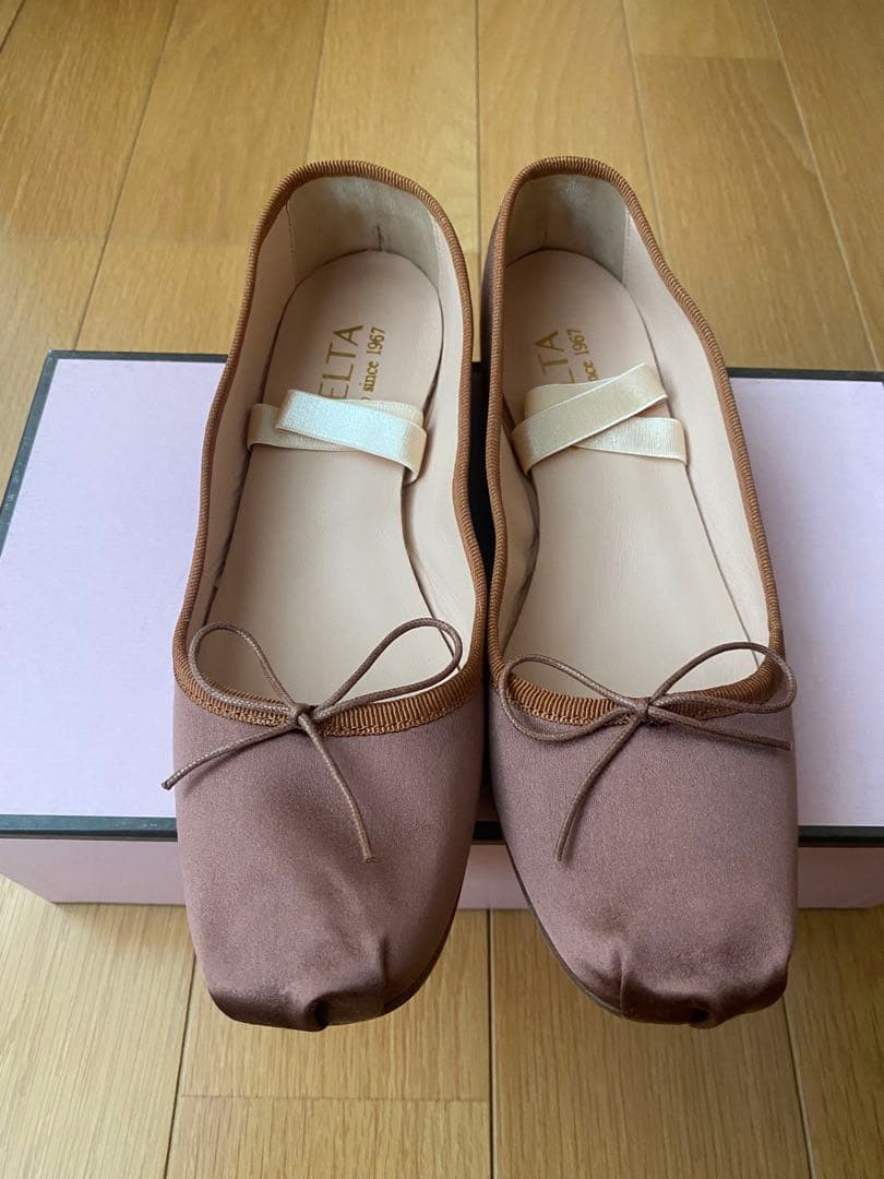 ◇PLAGE購入◇SPELTA/スペルタ　サテンブラウン37サイズ