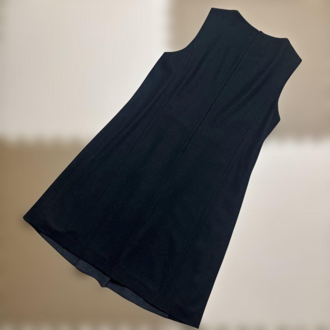 レリアン　ジャンパースカート　ブラック/グレー