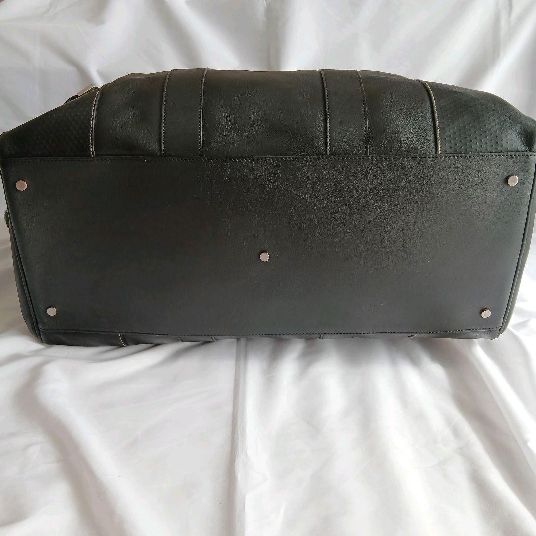 ダンヒル ボストンバッグ 2way 大容量 レザー ブラック 黒