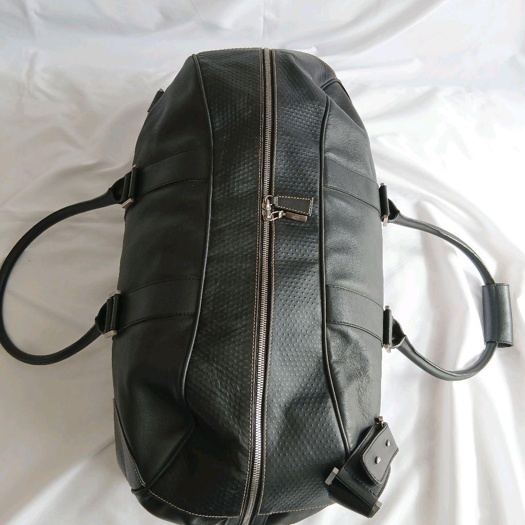 ダンヒル ボストンバッグ 2way 大容量 レザー ブラック 黒