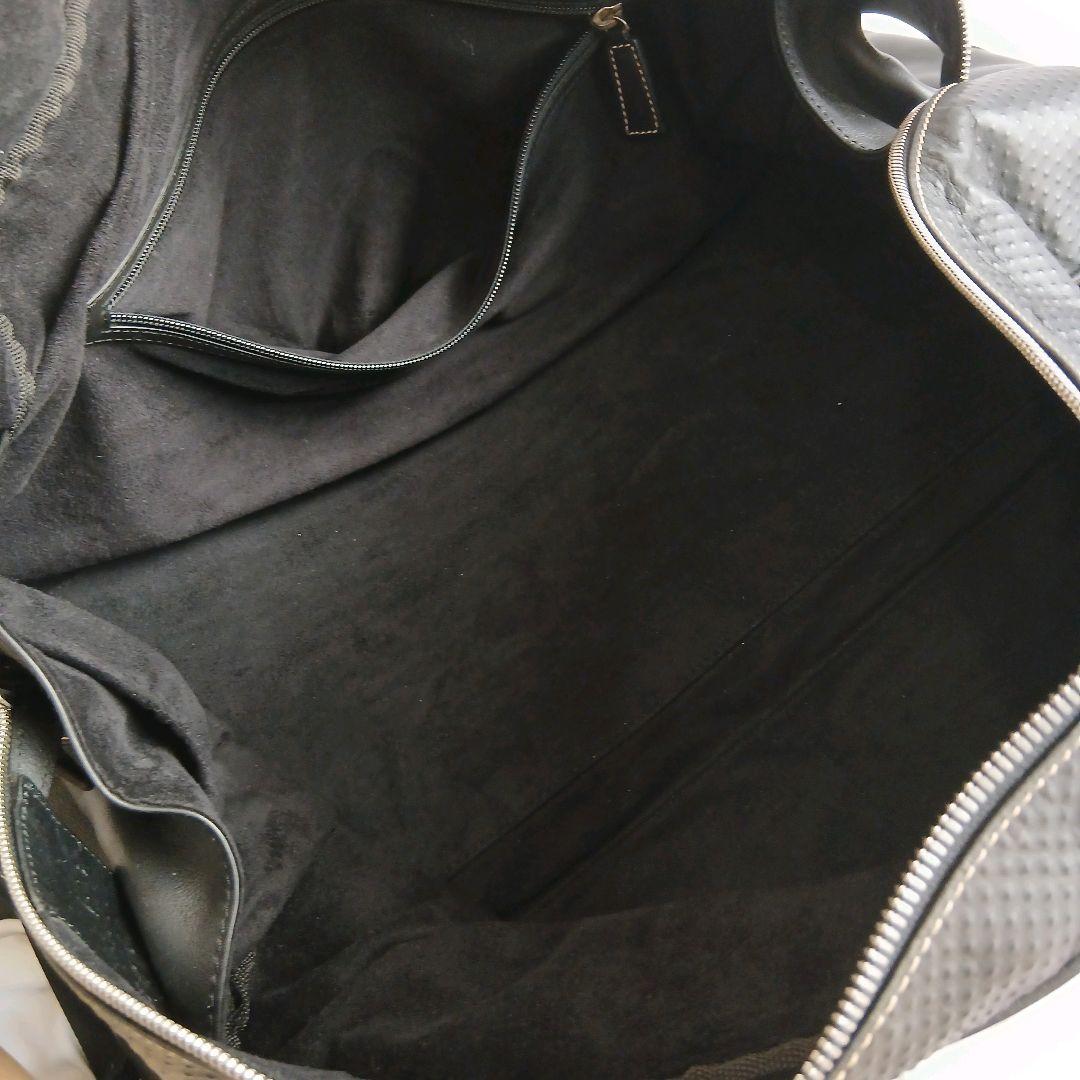 ダンヒル ボストンバッグ 2way 大容量 レザー ブラック 黒