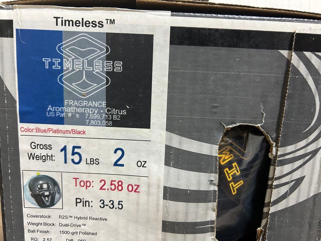 送料込み【新品】初代タイムレス　ストーム　15ポンド2オンス 1