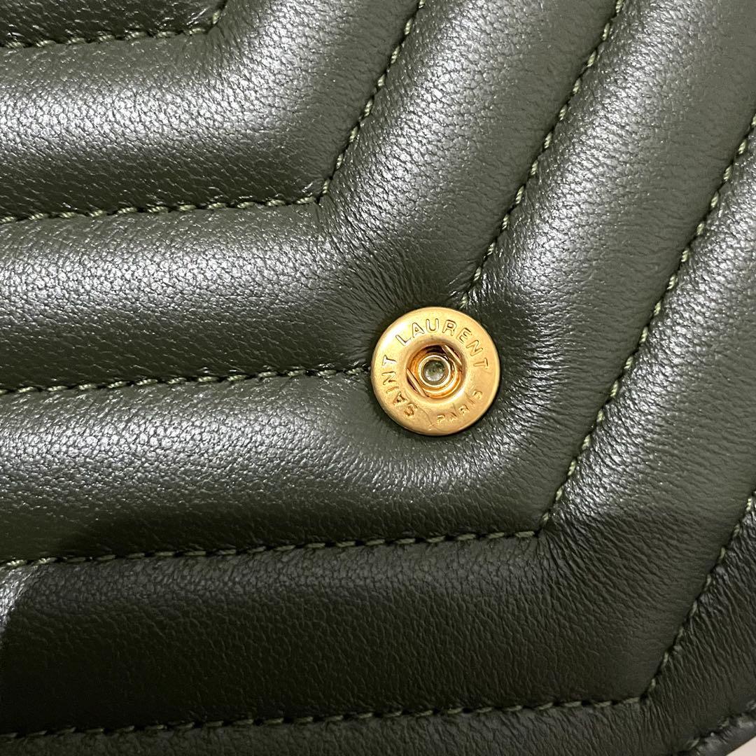 サンローラン カサンドラ エンベロープ　ラムスキン　ショルダーバッグ