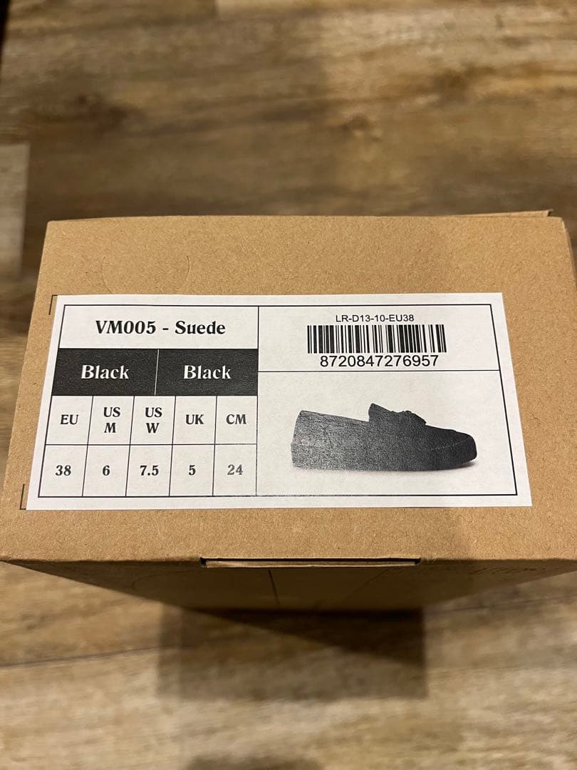 Last Resort AB VM005 SUEDE　BLACK/BLACK