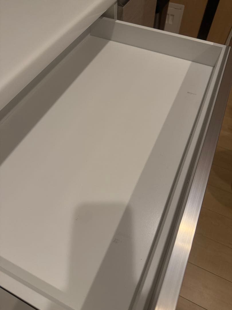 松田家具　カップボード　食器棚　ラテオーク　ベージュ