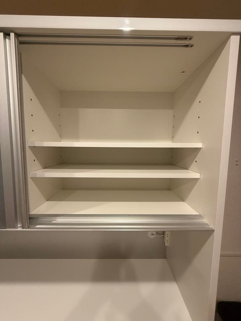 松田家具　カップボード　食器棚　ラテオーク　ベージュ