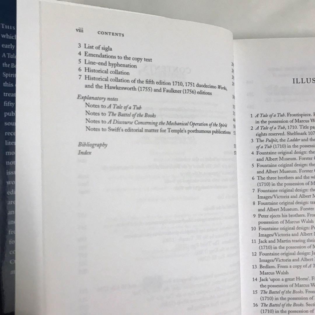 洋書 A Tale of a Tub and Other Works / Swift