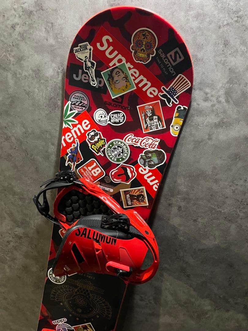 美品　ロシニョール　スノーボード160cm サロモンビン　セット販売　カスタム