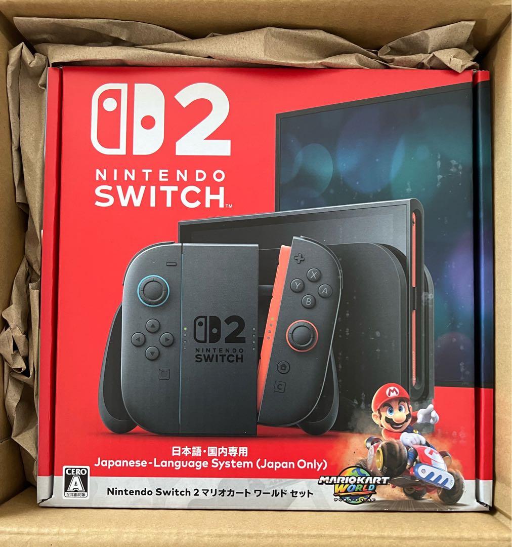 新品未開封　Nintendo Switch 2 本体 + microSDカード