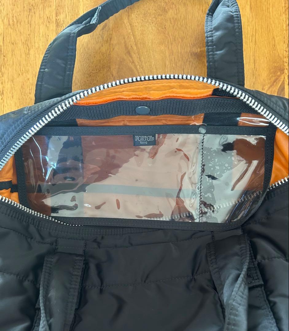 断*）様 吉田カバン POERER タンカードラムバック　ブラック