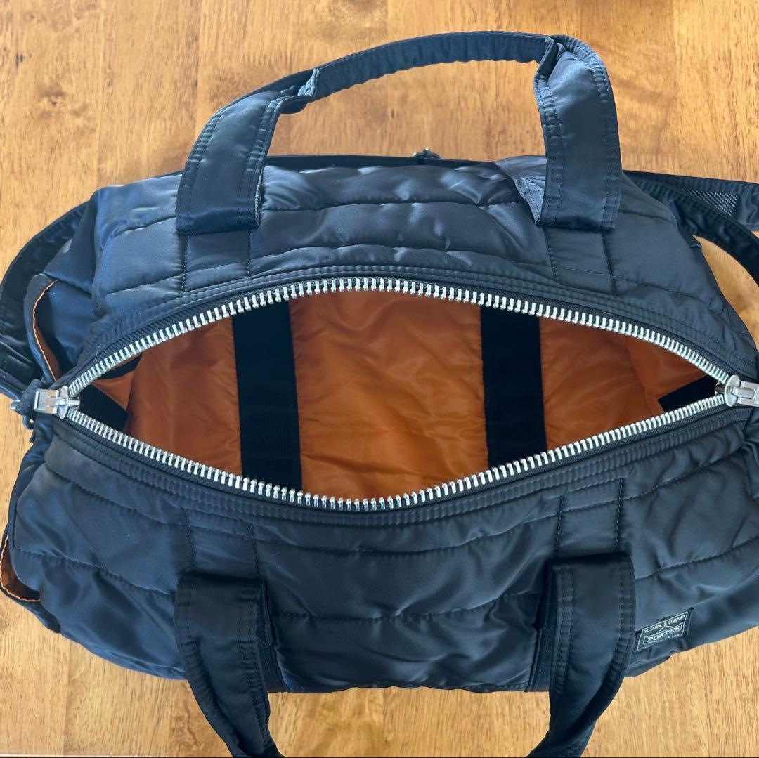 断*）様 吉田カバン POERER タンカードラムバック　ブラック