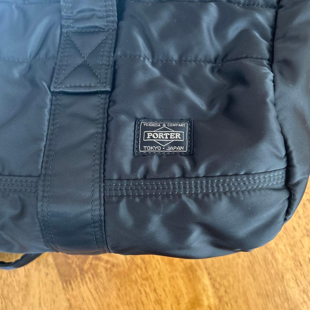 断*）様 吉田カバン POERER タンカードラムバック　ブラック